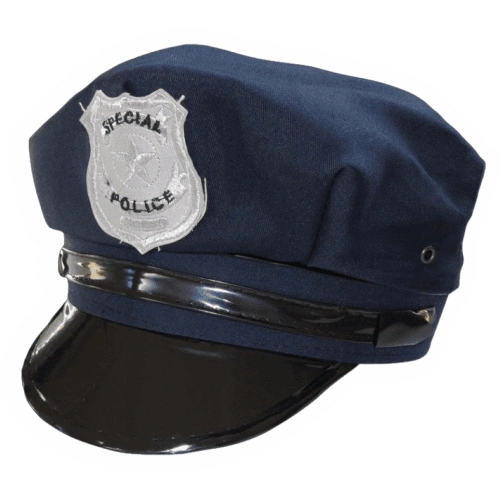 Czapka policyjna do fotobudki